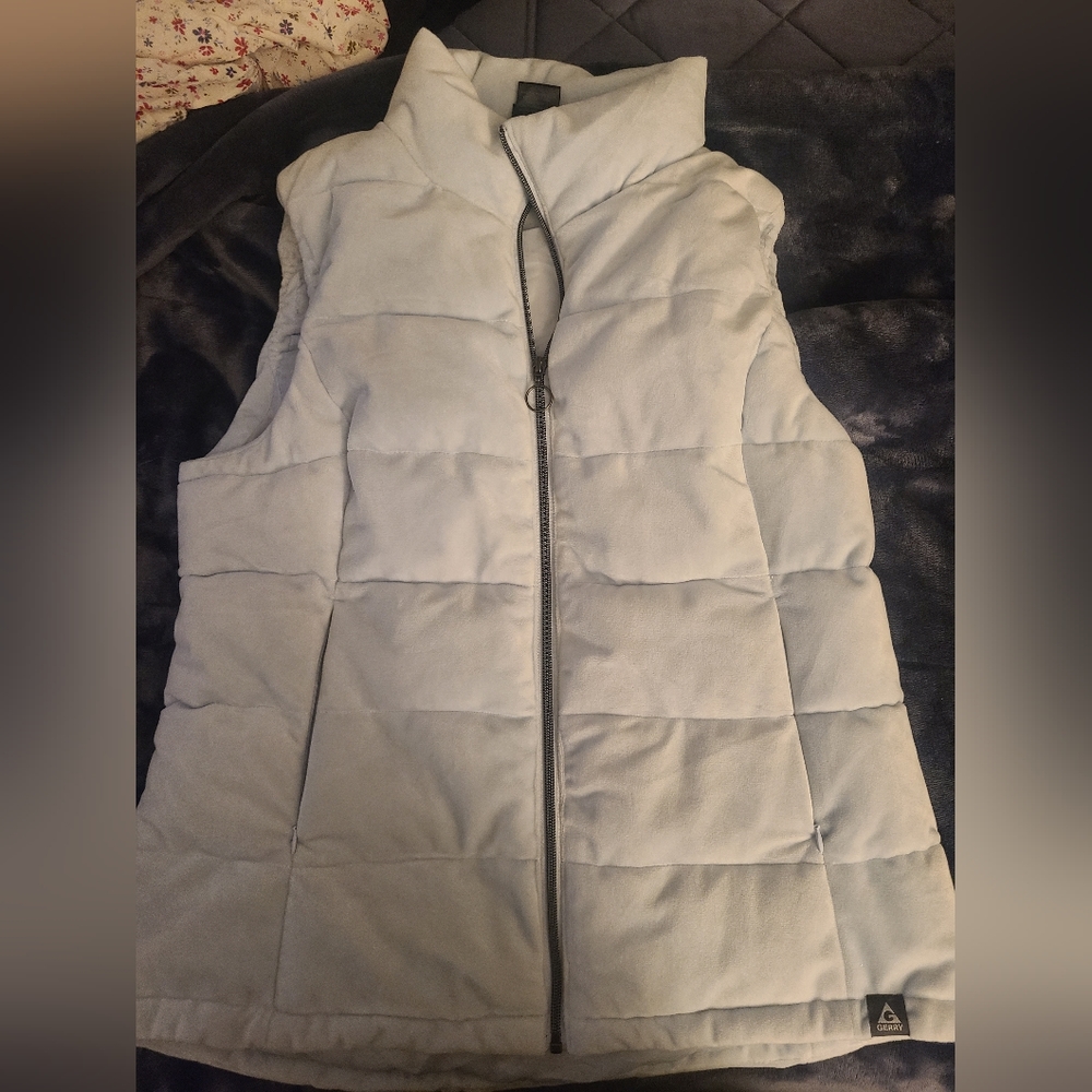 Light Blue Gerry puffer vest